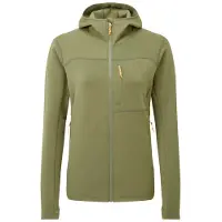 Mountain Equipment Durian Hooded Womens Jacket four leaf clover - Größe 16 UK Damen 008028