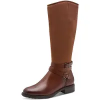 Tamaris Stiefel, Blockabsatz, Langschaftstiefel mit Touch it-Ausstattung