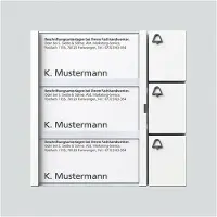 Siedle SIED Tasten-Modul TM612-3W 3fach alt TM 611-03W 35521