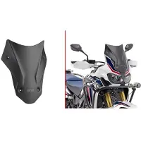 Givi D1144bo Low&sports Honda Crf1000l Africa Twin/crf1000l Africa Twin Adventure Sports Windschutzscheibe