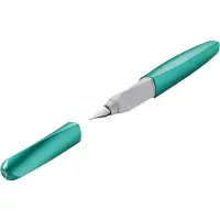 Pelikan Twist P457, Türkis, Kartuschenfüllsystem, Medium, Beidhändig, Deutschland, Box