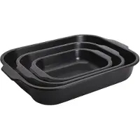 Woll Bratreinen-Set "Roast-It" 3-teilig anthrazit