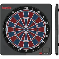 Karella Karella, Elektronische Dartscheibe - Dartautomat "CB-Smart" mit App-Steuerung inkl. 6 Softdarts, schwarz