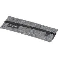 Herlitz 50033294, Weiches Federmäppchen, Stoff, Grau, Einfarbig, Reißverschluss, Junge/Mädchen