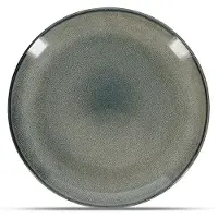 Salt & pepper Frühstücksteller Meridian Blue / Green 20 cm (4er Set)
