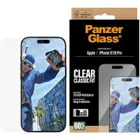 PanzerGlass - Displayschutz iPhone 17 / iPhone 16 Pro - Classic Fit mit EasyAligner