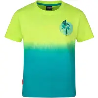 TROLLKIDS Funktionsshirt "Yttersand" in Blau/ Gelb | Gr.: 176