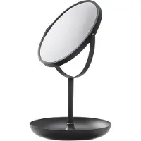 Sealskin Make-up Spiegel Brix Schwarz (5x vergrößernd)