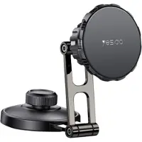 Yesido - Car Holder (C198) - Magnetic Grip, Telescopic, for Dashboard and Display - Grey