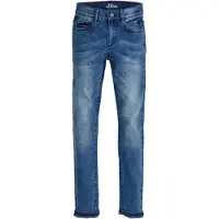 s.Oliver 75.899.71.X160.56Z6.158.SLIM, Jeans, Slim fit, Leger, Kleidungsknopf, Reißverschluss, Baumwolle, 80% Baumwolle, 19% polyester, 1% Elasthane