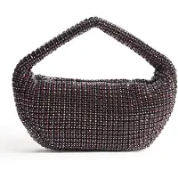 Ted Baker Handtasche Crystol Mini Crystal Slouchy Hobo Bag Dk - Red dunkelrot