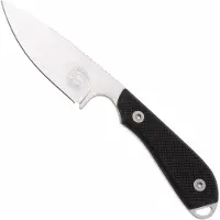 White River Knives M1 Backpacker Pro WRM1-TBL-MAG, Stonewashed CPM MagnaCut, Black G10 Fahrtenmesser