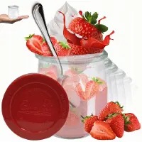 Weck Gläser 220ml mit Silikondeckel, 6 Stück, Hitzebeständig