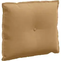 vidaXL Rückenkissen Braun 60 x 50 cm Cordstoff