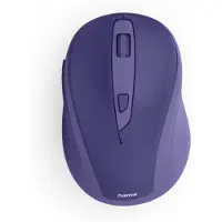 Hama Funkmaus WM-400, optisch, 6 Tasten, Funk, blau