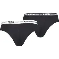 Puma Brasilslip "WOMEN BRAZILIAN 2P PACK" 2er Pack, Breiter elastischer Logobund