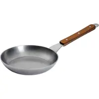 Woll – Carbon Steel Flachpfanne Ø 20 cm, 5 cm hoch – Kohlenstoffstahlpfanne PFAS-frei