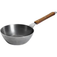 Woll Schmorpfanne "Carbon Steel Hochrandpfanne" Karbon-Stahl 1 Stk. tlg. natürlicher Antihafteffekt nach dem Einbrennen