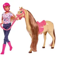 Steffi Love Reitausflug, Puppe mit Pferd