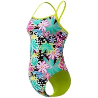 Speedo Fl Printed V-back 2.0 Badeanzug