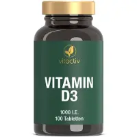 Vitactiv Vitamin D3 Tabletten 100 St