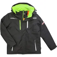 Terrax Berufsparka schwarz/limette - 2XL
