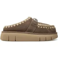 Mou Damen Slipper Bounce Clog - Beige - Größe 39