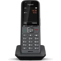 Gigaset S700H PRO, DECT-Telefon, Kabelloses Mobilteil, Freisprecheinrichtung, 500 Eintragungen, Anrufer-Identifikation, Anthrazit