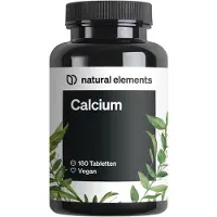 Natural Elements Calcium Tabletten - 180 Tabletten_für 3 Monate