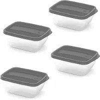 Kadax Lebensmittelbehälter-Lunchboxen 5X0,75L Lunchbox mit Deckel-Set