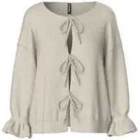 Pieces Strickjacke in Birch | Gr.: L
