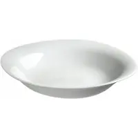 Kadax tiefer Speiseteller 23 cm weiß für Suppe