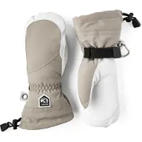 Hestra Fäustlinge Heli Ski Female Damen Stone / Off-White-6