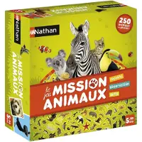 Nathan Mission animaux, Brettspiel, Feinmotorik (Geschicklichkeit), 5 Jahr(e), 15 min, 15 min, Familienspiel