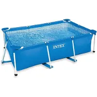 Intex 28274NP, 7127 l, Gerahmter Pool, Kind & Erwachsener, Leiter, Blau, 42,3 kg