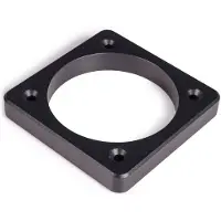 Alphacool PUZ Core Square Pumpenhalter VPP/D5 Aluminium schwarz