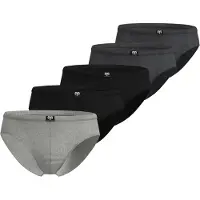 Ceceba Slip 5Er Pack Challenger in grau-dunkel-melange | Gr.: 9