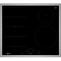 NEFF T66SHE4L0, Schwarz, Edelstahl, Integriert, 60 cm, Zonen-Induktionskochfeld, Glaskeramik, 4 Zone(n)