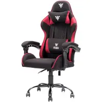 ITek Fauteuil Gamer compatible Rhombus FF10 (Noir/Rouge)
