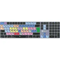 Logickeyboard Avid Media Composer - Clas. Titan DE Mac - Tastatur - QWERTY
