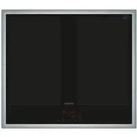 Siemens iQ700 EY645CXB6E, Schwarz, Integriert, 60 cm, Zonen-Induktionskochfeld, Glaskeramik, 4 Zone(n)