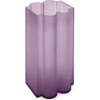 Kartell Okra Vase Tall Violet - , Violett, Kunststoff