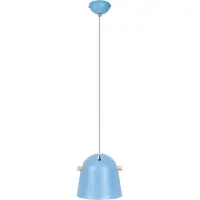 Nowa Hängeleuchte Metall blau, 1x E27