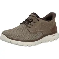 Rieker Herren Sneaker Slipper mit Gummizug und weicher Decksohle B6658, Größe:46 EU, Farbe:Braun