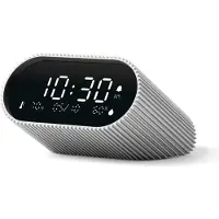 Lexon LR155RA3 Digitalwecker Ray Clock Alufarben