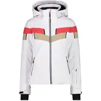 CMP Damen Skijacke Jacket Zip Hood Weiß 34