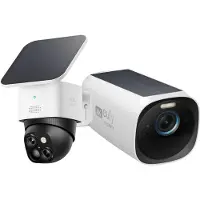 Eufy S340 Solocam 3k Wireless Solar -Überwachung Kamera + Eufycam 3 Hinzufügen - verschlagener Bunde