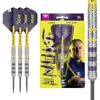 Target Target-Darts Dartpfeile Luke Littler Loadout Swiss Point, mit wechselbarer Metallspitze, 24 g, 3 Stück