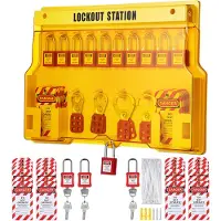Vevor Lockout Tagout Kit 58 Stk. Trennschalterschloss