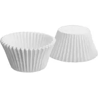 Ibili Muffinform weiss (50 Stk.) 7 x 3,5 cm Ideal für die Herstellung von Muffins und Cupcakes